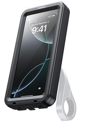 Вело- мото-кейс для смартфона baseus primetrip vb1 rainshield 6.9" (c0013d) cosmic black