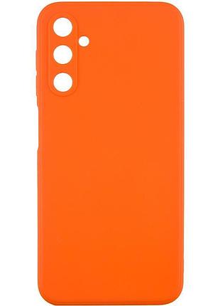 Силиконовый чехол candy full camera для samsung galaxy a25 5g оранжевый / orange