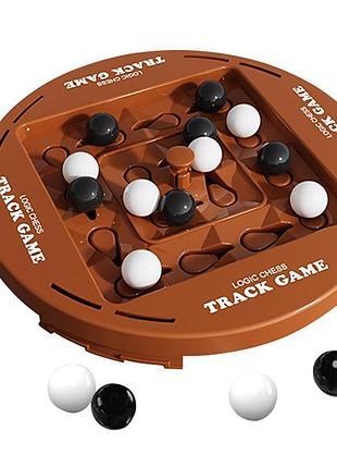 Настільна інтерактивна гра ummi me-155 orbital logic chess brown
