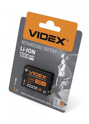 Акумулятор videx li-ion vlf-b12 (захист) 1200 mah 1 шт blister ft