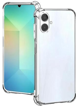 Tpu чохол getman ease logo посилені кути full camera для tecno spark go 2 (km4) безбарвний (прозорий)