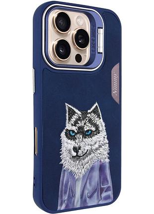 Tpu+pc чохол friends для apple iphone 16 pro (6.3") blue wolf