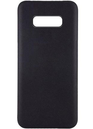 Чехол tpu epik black для samsung galaxy s10e черный