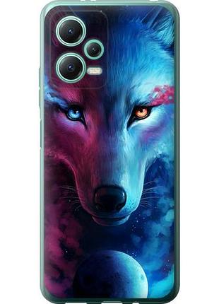 Чехол на xiaomi poco x5 5g арт-волк из силикона fch_0161271