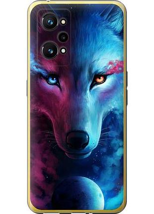 Чехол на realme gt neo 3t арт-волк из силикона fch_0161251