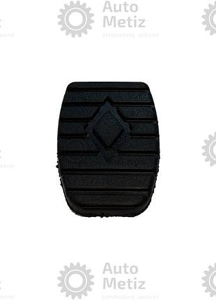 Накладка педали т/с renault значек (маленькая)