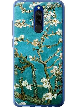 Чехол на xiaomi redmi 8 винсент ван гог. сакура из силикона fch_0009612