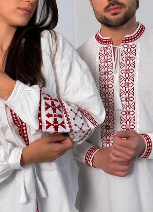 Вышиванка женская, парные вышиванки
