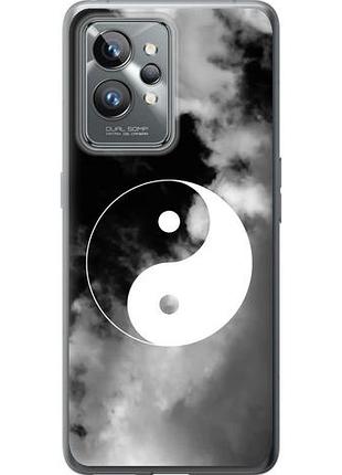Чехол на realme gt2 pro инь и янь из силикона fch_0159111