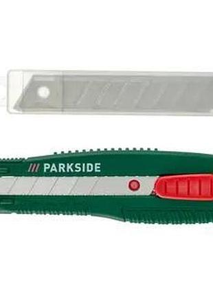 Универсальный строительный нож parkside + 10 дополнительных лезвий parkside