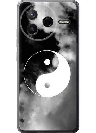 Чехол на xiaomi poco f7 pro инь и янь из силикона fch_0159131