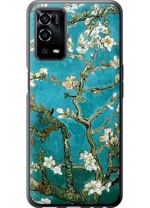 Чехол на oppo a55 винсент ван гог. сакура из силикона fch_0157432