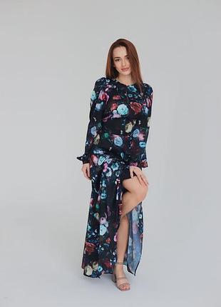Платье verezhik house m (44) синее 1269tk xl