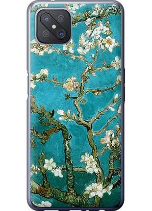 Чехол на oppo a92s винсент ван гог. сакура из силикона fch_0157437