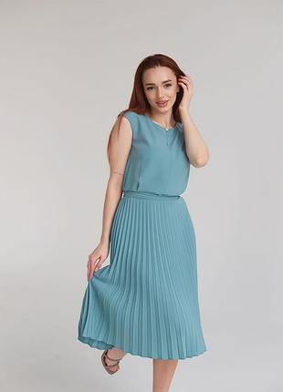 Сукня sweet woman 3xs (36) блакитний 12087tf