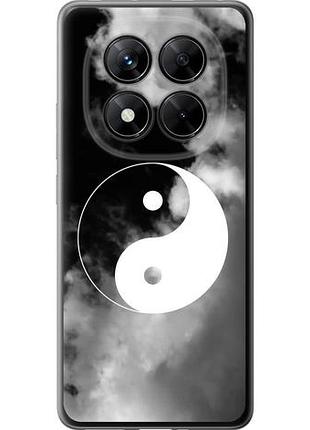 Чехол на xiaomi poco x7 инь и янь из силикона fch_0159125