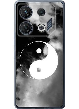 Чехол на infinix gt 10 pro инь и янь из силикона fch_0159107