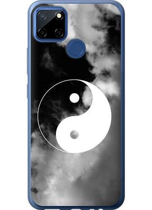 Чехол на realme cxiaomi 12 инь и янь из силикона fch_0159094