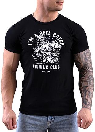 Футболка grizzly улов на катушке, m