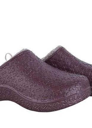 Сабо на хутрі жіночі (пінка) (8 пар) арт.м4103 шоколадний р.37-41 тм dago
