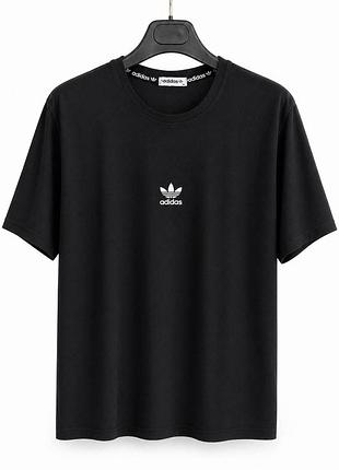 Футболка мужская adidas / адидас черная чоловіча футболка майка br-st