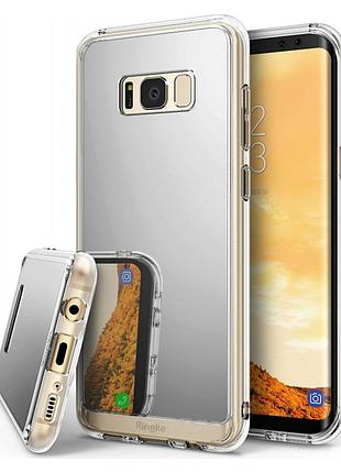 Чохол для samsung galaxy s8 plus silver (rcs4385) – ringke fusion mirror