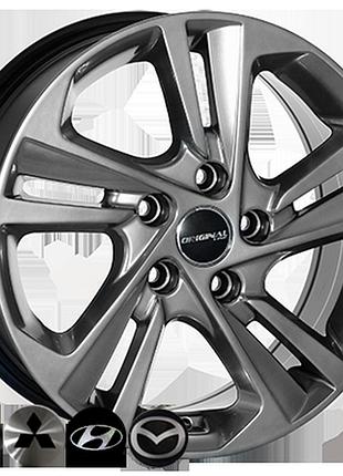 Диск колісний zw-bk5210 hb r16*6.5j pcd5*114.3 et45 dia 67.1 литий легкосплавний
