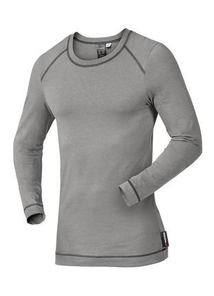 Термо-реглан бавовняний трикотажний для чоловіка parkside lycra® 425007 xl сірий