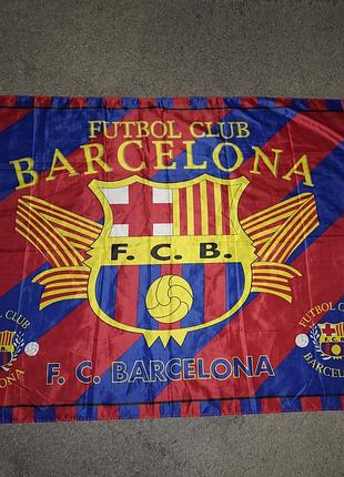 Флаг fc barcelona - большой (144х89 см)