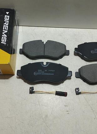 Bremsi колодки тормозные передние vw crafter/sprinter/w906/w907/viano/vito w447/w639