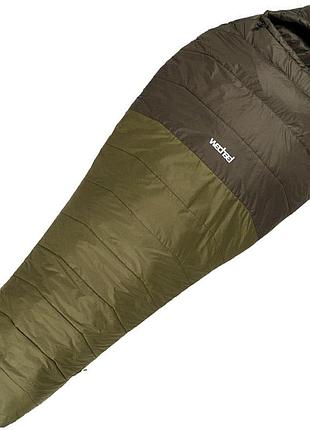 Спальний мішок wechsel mudds autumn 0° l tl olive mud green для трекінгу з москитною сіткою та утеплювачем