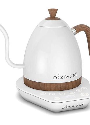 Чайник brewista 1000 ml белый white wood
