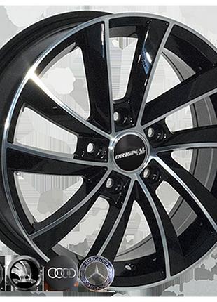 Диск колісний zw-bk5290 bp r16*6.5j pcd5*100 et35 dia 57.1 литий легкосплавний