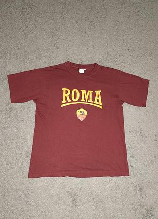 Футбольная футболка фк рома (as roma) - размер m