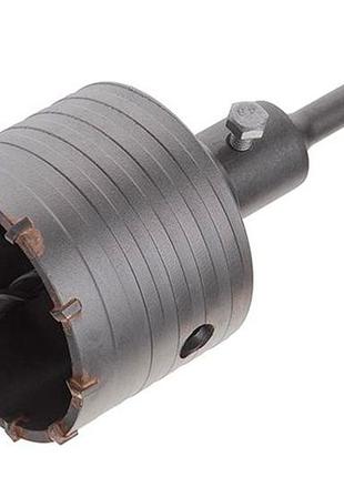 Сверло корончатое по бетону sds+ intertool 75 мм (sd-7075)