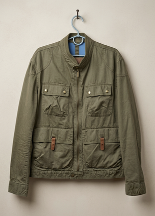 Чоловіча куртка massimo dutti l (100% бавовна)