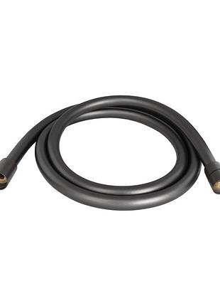 Шланг для ручного душу qtap hadice 1600 мм graphite (qthadpvc160g)