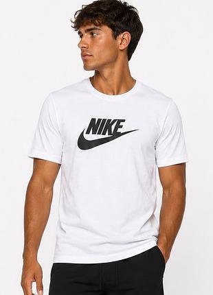 Майка футболка мужская nike / найк белая чоловіча футболка майка br-st xxxl
