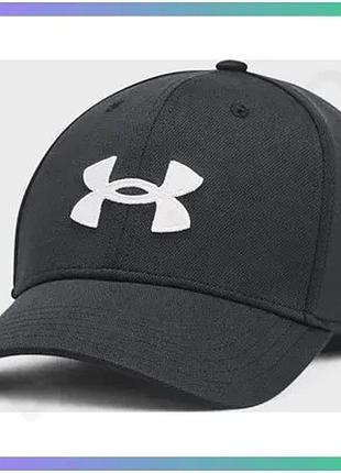 Кепка under armour m blitzing low adj черная для мужчин регулятор влажности дышащая ткань