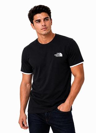 Футболка мужская the north face черная чоловіча футболка майка br-st xxxl