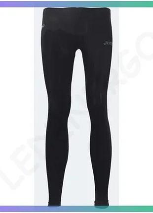 Термоштаны joma brama черные l-xl термобелье для мужчин спортивные зимние sku_700010.100