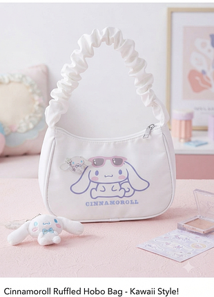 Сумка зі значком cinnamoroll