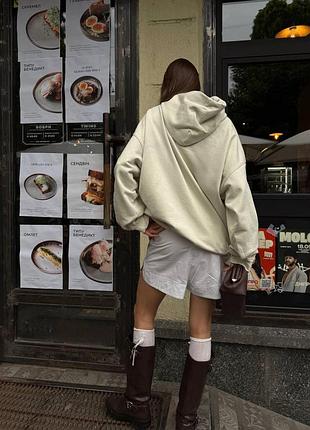 Balenciaga political campaign hoodie beige 3