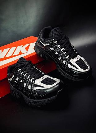 Nike p-6000 чорні унісекс кросівки | стильне спортивне взуття | 35–46 мужские/женские/подростковые найки р -6000