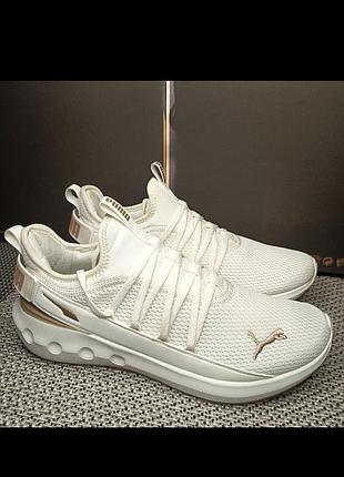 Топові бігові кросівки puma softride warm white 310155-05