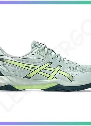 Кросівки asics gel-rocket 12 для сквошу чоловічі 46,5 зелений амортизація для активних видів спорту sku_1071a116-300