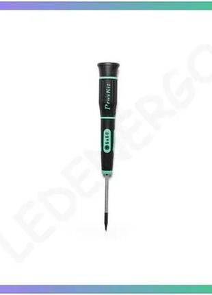 Викрутка прецизійна зіркоподібна torx pro'skit sd-081-t5 для ремонту електроніки інструмент для майстр sku_sd-081-t5
