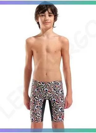 Плавки-шорти arena fun skulls swim jammer чорні мультиколор для хлопчиків 128 см для плавання sku_010297-550