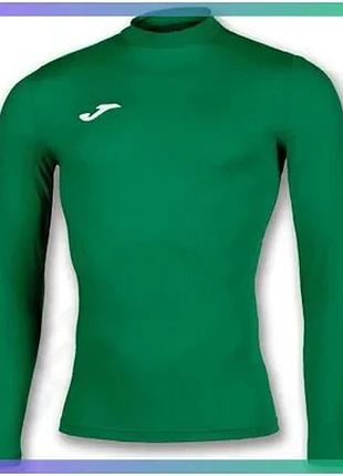 Термобелье joma brama academy зеленое для мужчин l-xl компрессионная футболка с длинным рукавом sku_101018.450