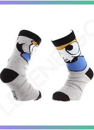 Шкарпетки mickey goofy червоні дитячі 27-30 для хлопчиків та дівчаток з бавовни комфортні для повсякде sku_83153631-4